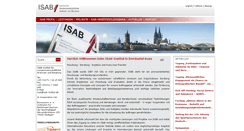 Desktop Screenshot of isab-institut.de